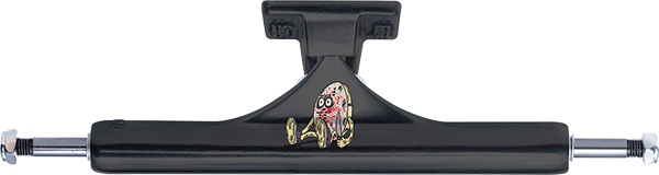 SLAPPY ST1 INVERTED 8.5 HEROIN CURB KILLER BLACK TRUCKS SET