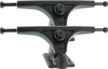 SLANT INVERTED Trucks 150mm FLAT BLACK Skateboard Trucks Set of 2 Trucks