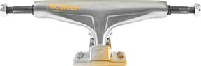 TENSOR REG ALUM 5.5 STENCIL MIRROR RAW/GOLD FADE TRUCKS SET