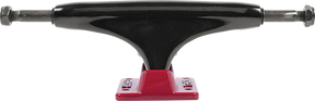TENSOR REG ALLOY 5.25 BLK/RED TRUCKS SET