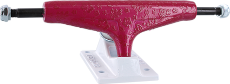 TENSOR DAEWON MAG-LIGHT(AT) REG 5.25 SLICKS  PINK/WHT TRUCKS SET