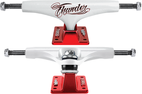 THUNDER HOLLOW-LT FLASH 148 WHT/RED TRUCKS SET