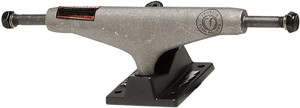 THUNDER TEAM HOLLOW 148 RAW/DARK GREY TRUCKS SET