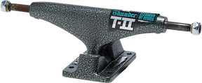 THUNDER TEAM  T-II LEVIATHAN 148 BLK/GREEN TEXTURE TRUCKS SET