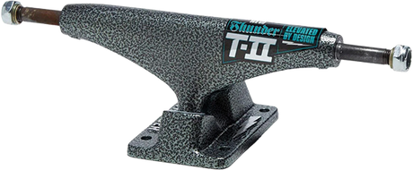 THUNDER TEAM  T-II LEVIATHAN 149 BLK/GREEN TEXTURE TRUCKS SET