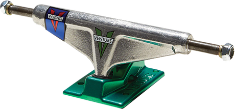 VENTURE HI 5.2 V-LIGHT POL/GRN TRUCKS SET