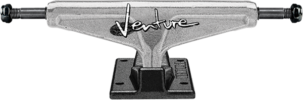 VENTURE HI 5.8 VCH CRINKLE POL/BLACK TRUCKS SET