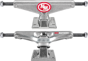 VENTURE MATTHEWS LO 5.2 NM LOGO POLISHED TRUCKS SET