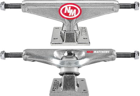 VENTURE MATTHEWS HI 5.6 NM LOGO POLISHED TRUCKS SET