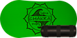 CHAKRA BALANCE BOARD-NEON GREEN