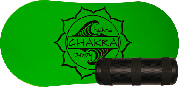 CHAKRA BALANCE BOARD-NEON GREEN