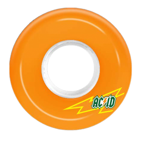 ACID FUNNER SKATERAID 54MM 86A ORANGE WHEELS SET