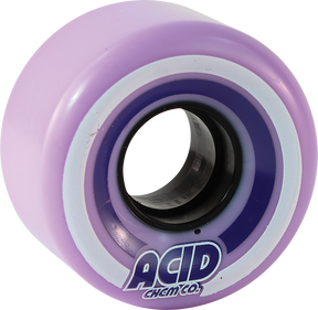 ACID PODS CONICAL 55mm 86a PURPLE WHEELS SET