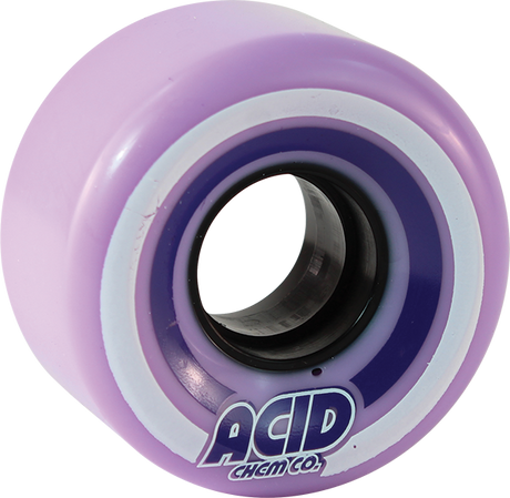 ACID PODS CONICAL 55mm 86a PURPLE WHEELS SET