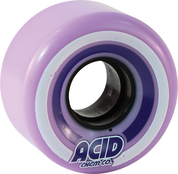 ACID PODS CONICAL 55mm 86a PURPLE WHEELS SET
