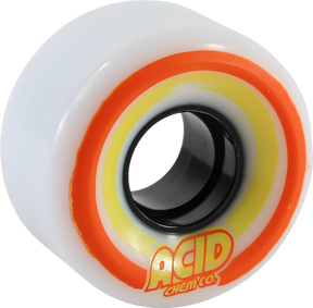 ACID PODS CONICAL 55mm WHITE WHEELS SET
