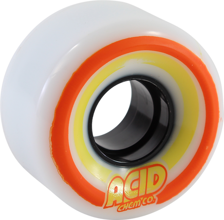 ACID PODS CONICAL 55mm WHITE WHEELS SET