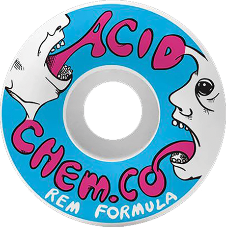 ACID REM DANI T. SPE 55MM 101A WHT WHEELS SET