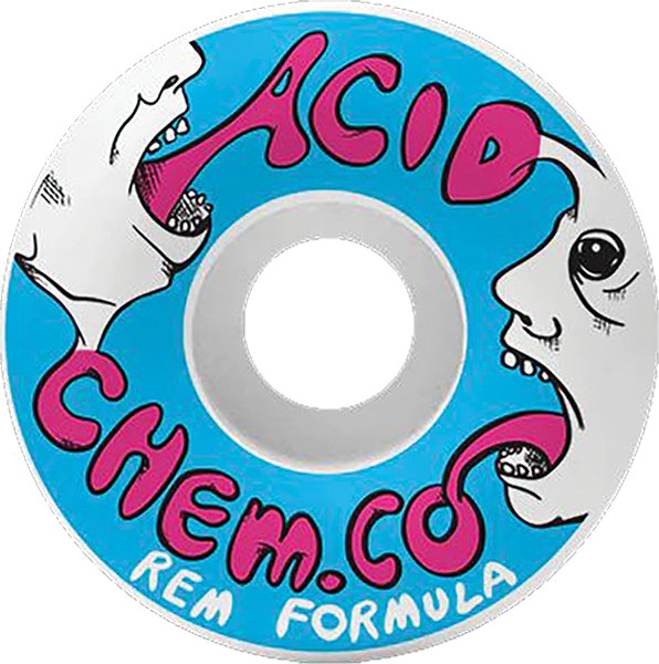 ACID REM DANI T. SPE 55MM 101A WHT WHEELS SET