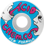 ACID REM DANI T. SPE 55MM 101A WHT WHEELS SET