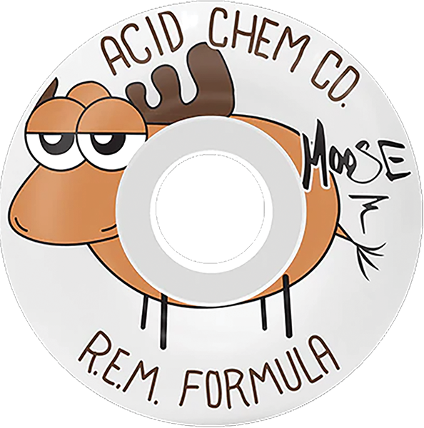 ACID REM MOOSE SR 53MM 99A WHT WHEELS SET