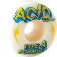 ACID TYPE A POWER 53mm 99a BLUE/WHT WHEELS SET