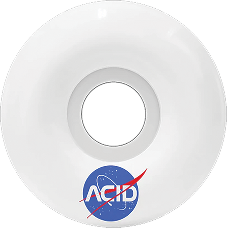 ACID TYPE A SPACE 53MM 101A WHITE WHEELS SET