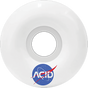 ACID TYPE A SPACE 53MM 101A WHITE WHEELS SET