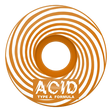ACID TYPE A SWIRL SIDECUTS 53MM 101A ORANGE WHEELS SET