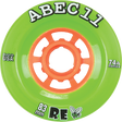 ABEC11 FLY WHEELS REFLY 83mm 74a LIME/ORG WHEELS SET of 4