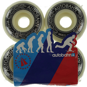 AUTOBAHN AB-S 52mm WHT Skateboard Wheels (set of 4)