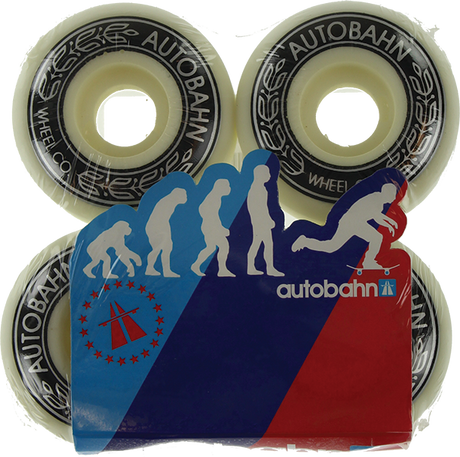 AUTOBAHN AB-S 52mm WHT Skateboard Wheels (set of 4)