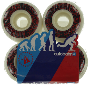 AUTOBAHN AB-S 53mm WHT Skateboard Wheels (set of 4)