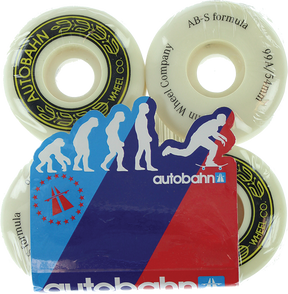 AUTOBAHN AB-S 54mm WHT  set of 4 wheels