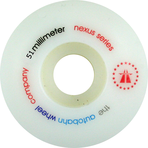 AUTOBAHN NEXUS 51mm WHITE  Skateboard Wheels