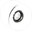 BLANK WHEEL 60mm 83a SOLID WHITE  Wheels Set