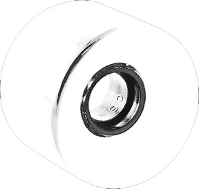 BLANK WHEEL 60mm 83a SOLID WHITE  Wheels Set