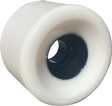 BLANK WHEELS 75mm WHT/BLK WHEELS SET