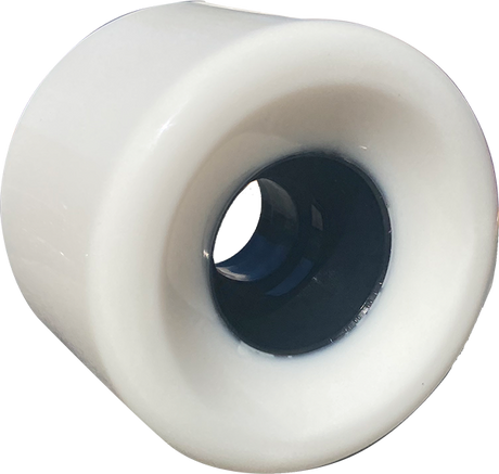 BLANK WHEELS 75mm WHT/BLK WHEELS SET