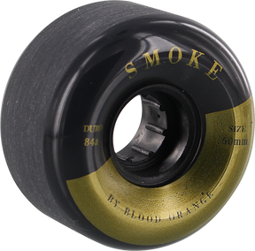 BLOOD ORANGE SMOKE 60mm 82a BLK/GOLD WHEELS SET
