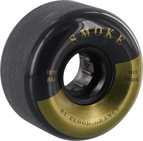 BLOOD ORANGE SMOKE 60mm 82a BLK/GOLD WHEELS SET