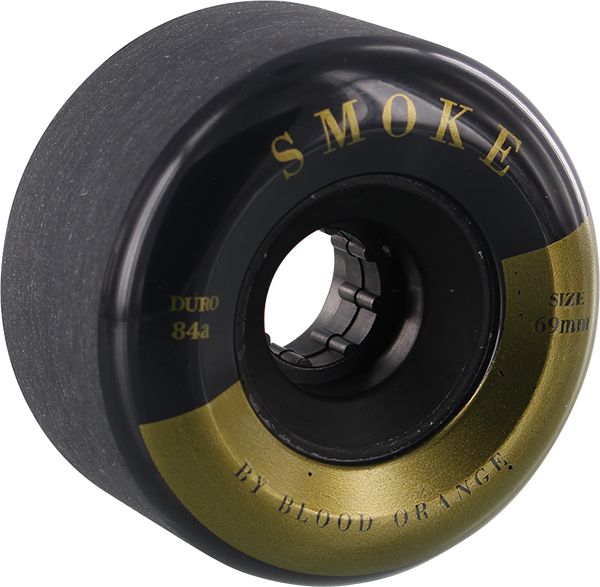 BLOOD ORANGE SMOKE 68mm 82a BLK/GOLD WHEELS SET
