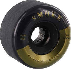 BLOOD ORANGE SMOKE 68mm 82a BLK/GOLD WHEELS SET