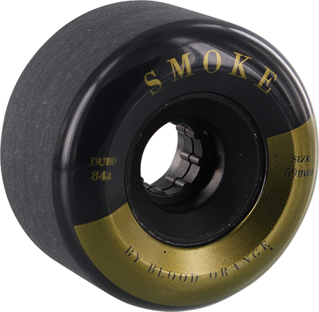 BLOOD ORANGE SMOKE 68mm 82a BLK/GOLD WHEELS SET