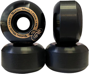 CADILLAC STREET 53MM 99A BLACK WHEELS SET