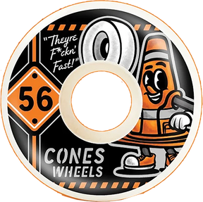 CONES BANNER CONICAL 56MM 99A WHEELS SET
