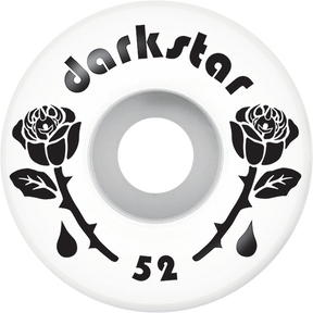 DARKSTAR FORTY 52mm WHT/BLK WHEELS SET