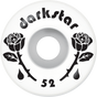 DARKSTAR FORTY 52mm WHT/BLK WHEELS SET