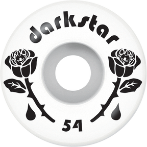 DARKSTAR FORTY 54mm WHT/BLK WHEELS SET