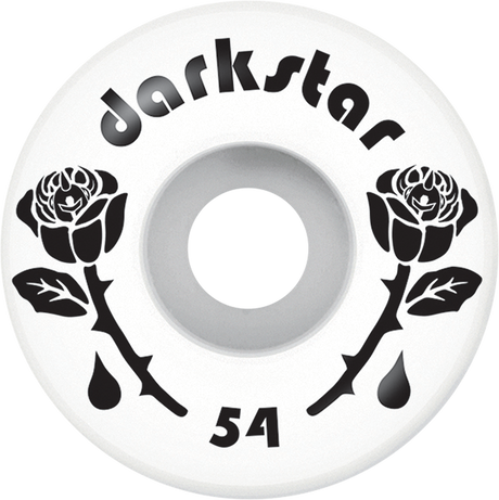 DARKSTAR FORTY 54mm WHT/BLK WHEELS SET